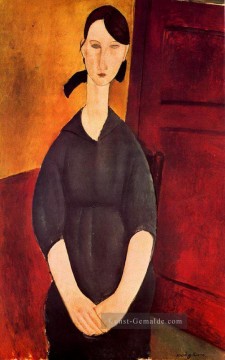  med - Porträt von Paulette Jourdain 1919 Amedeo Modigliani